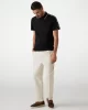 Guess Erkek Siyah Quattro G Şeritli Polo Tişört