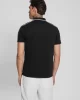 Guess Erkek Siyah Quattro G Şeritli Polo Tişört