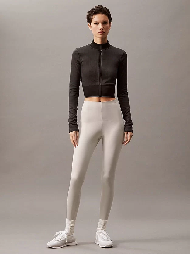 Calvin Klein Kadın Siyah Crop Ceket