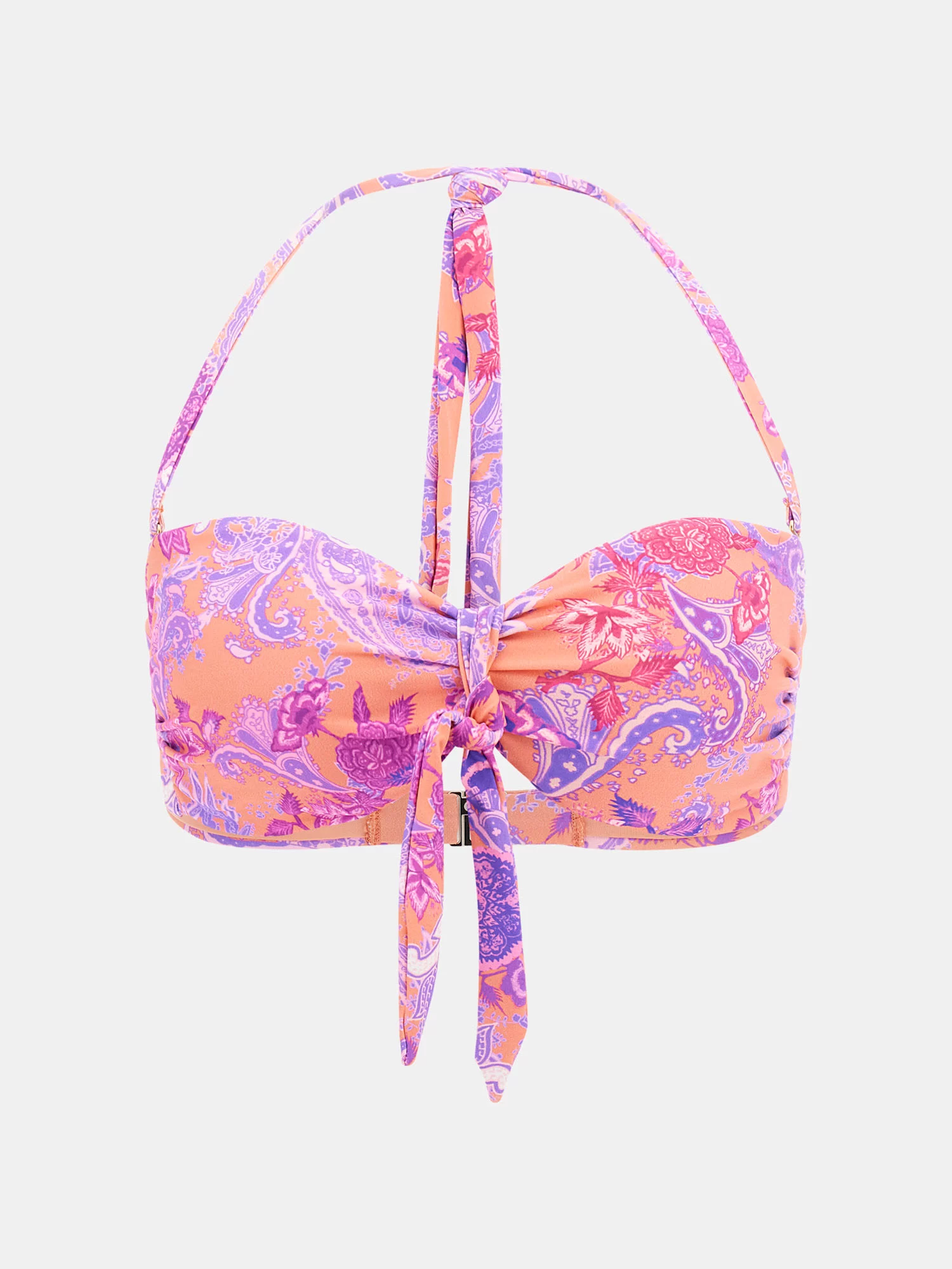 Guess Kadın Çok Renkli Bağlamalı Bandeau (Çıkarılabilir Ped)
