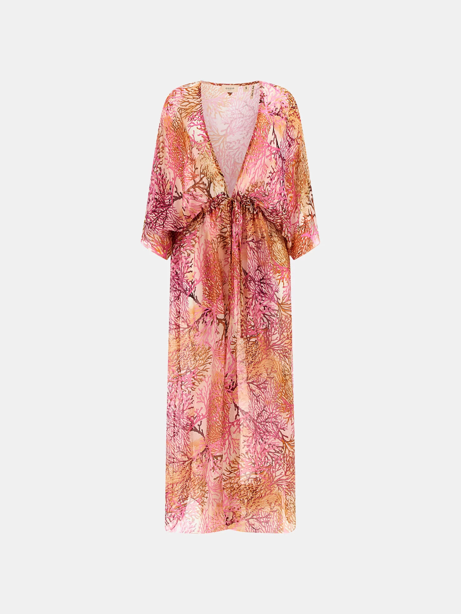 Guess Long Kımono Kadın Pembe Kimono E5GK02WE550-P6FE