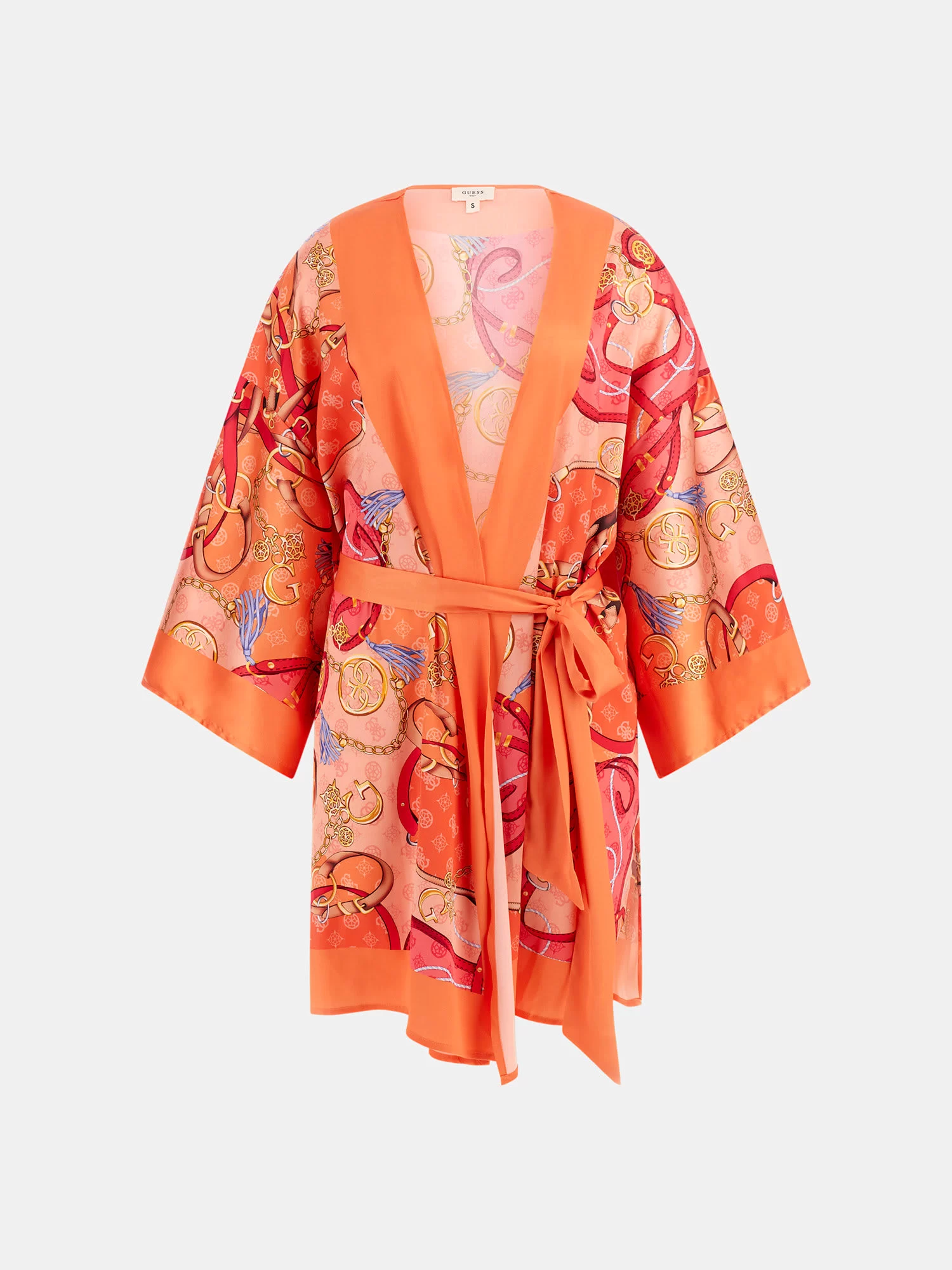 Guess Kadın Mercan Kemerli Kimono