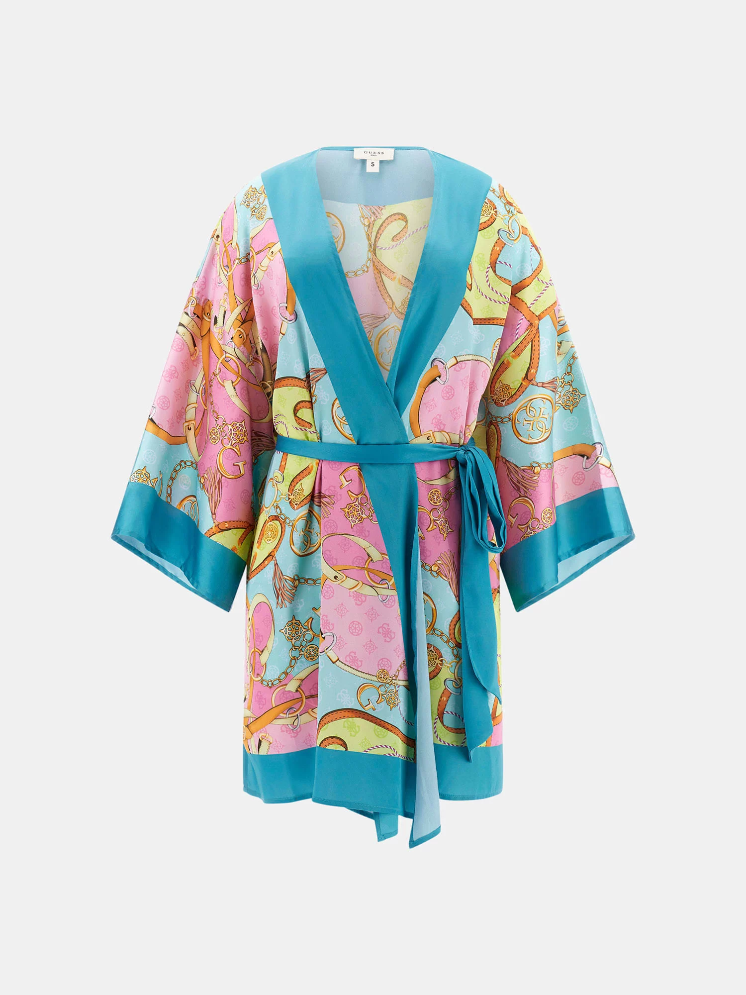 Guess Kadın Lila Kemerli Kimono
