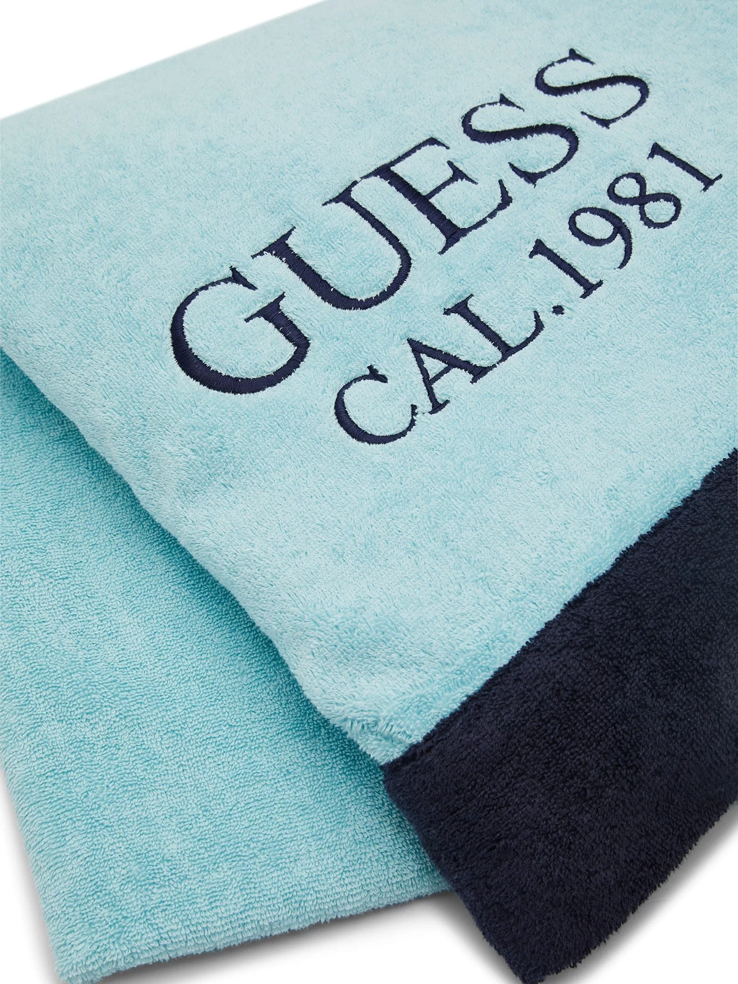 Guess Towel Wıth Border Kadın Mavi Havlu E5GZ15KCDM0-A739