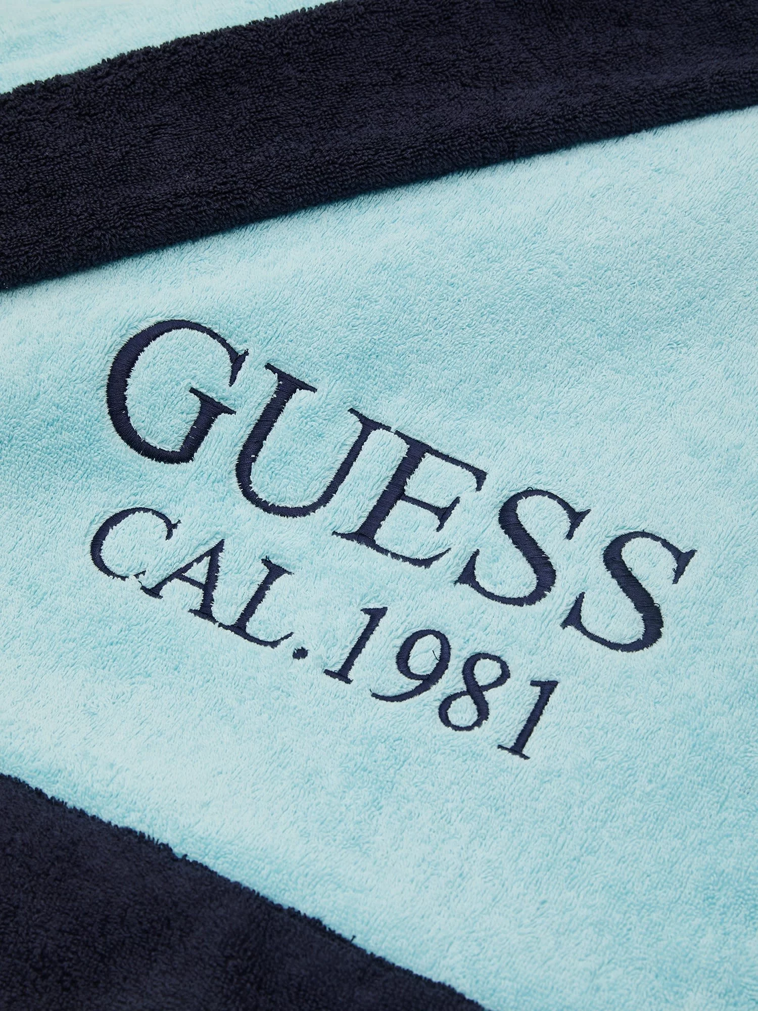 Guess Towel Wıth Border Kadın Mavi Havlu E5GZ15KCDM0-A739