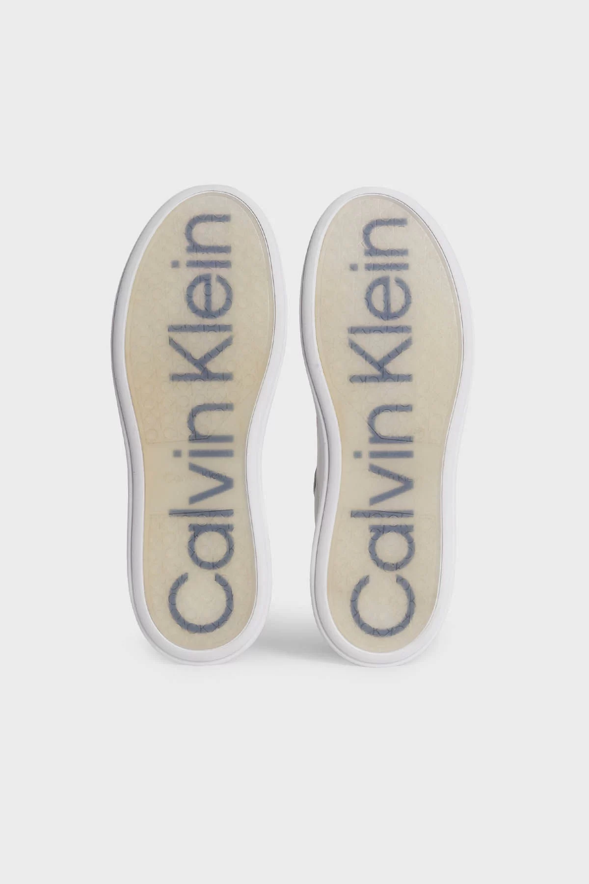 Calvin Klein Erkek   Beyaz Logolu Sneaker