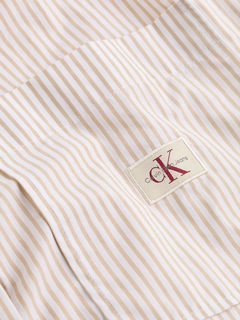 CK Jeans Kadın Woven Label Relaxed Gömlek J20J224436-YAA
