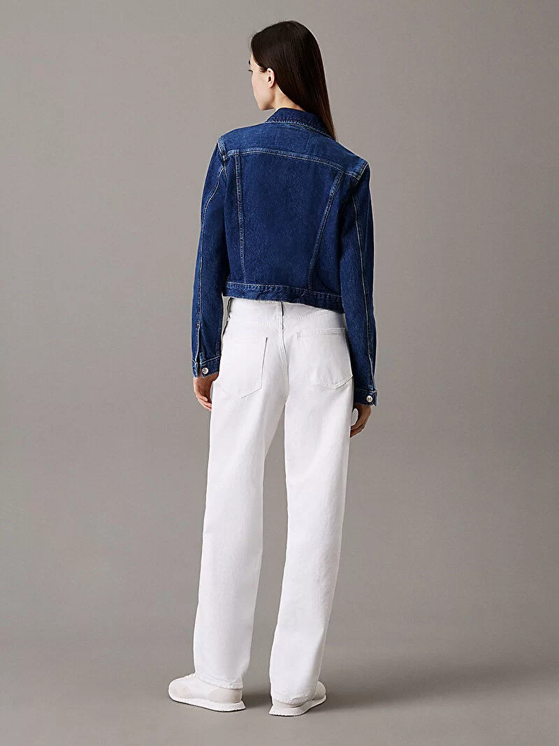 CK Jeans  Kadın Cropped 90s Denim Ceket J20J225183-1A4