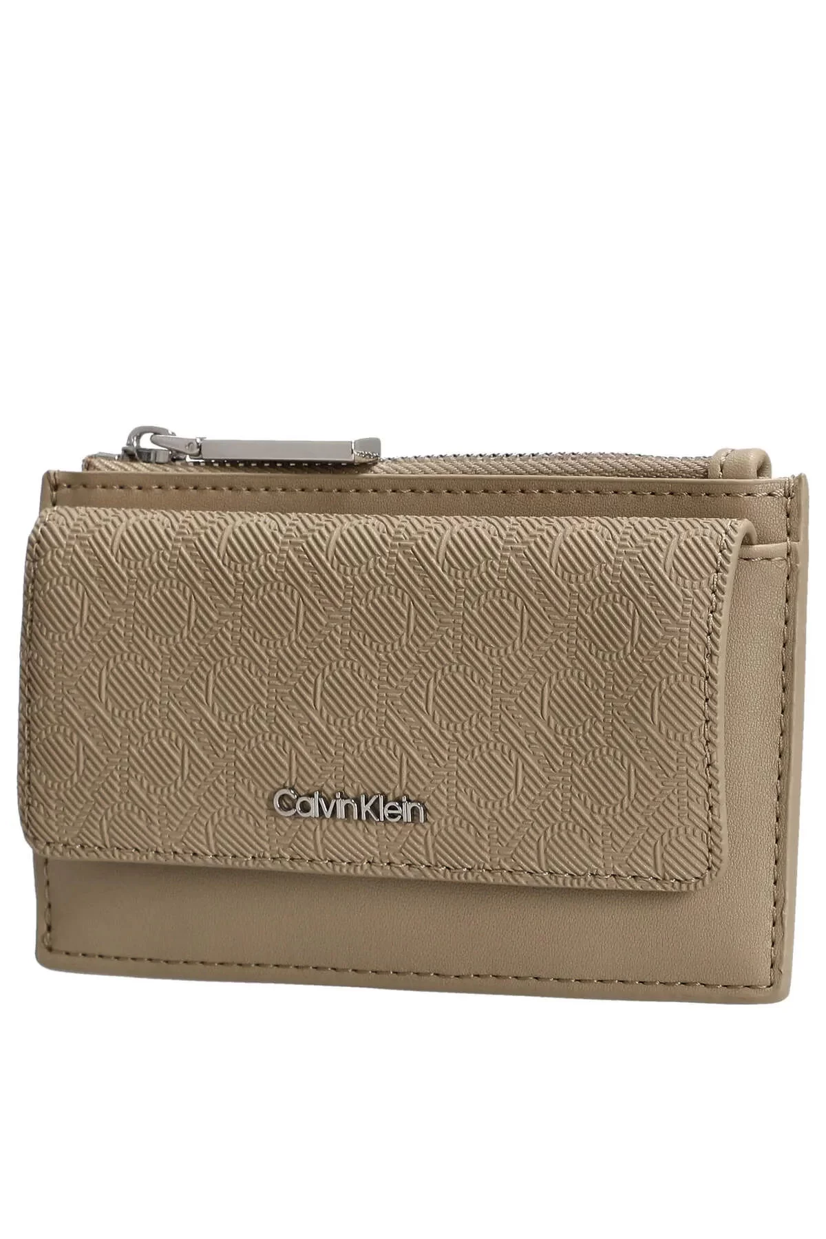 CK MUST ZIP FLAP CARDHOLDER_MONO