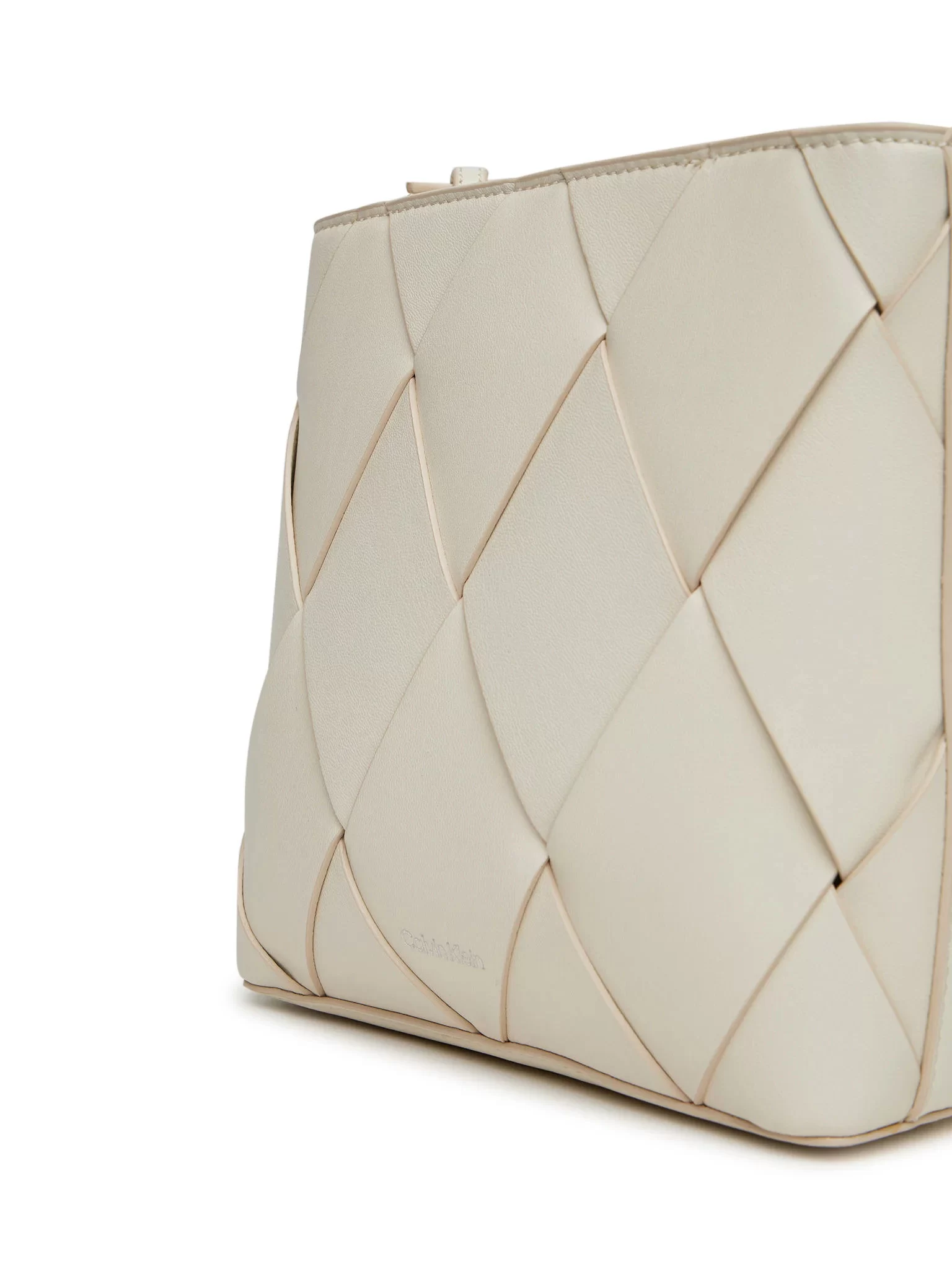 CK WOVEN SQUARE CROSSBODY