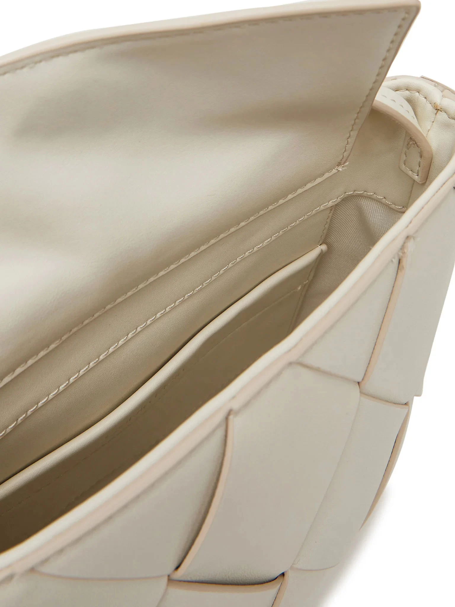 CK WOVEN SQUARE CROSSBODY