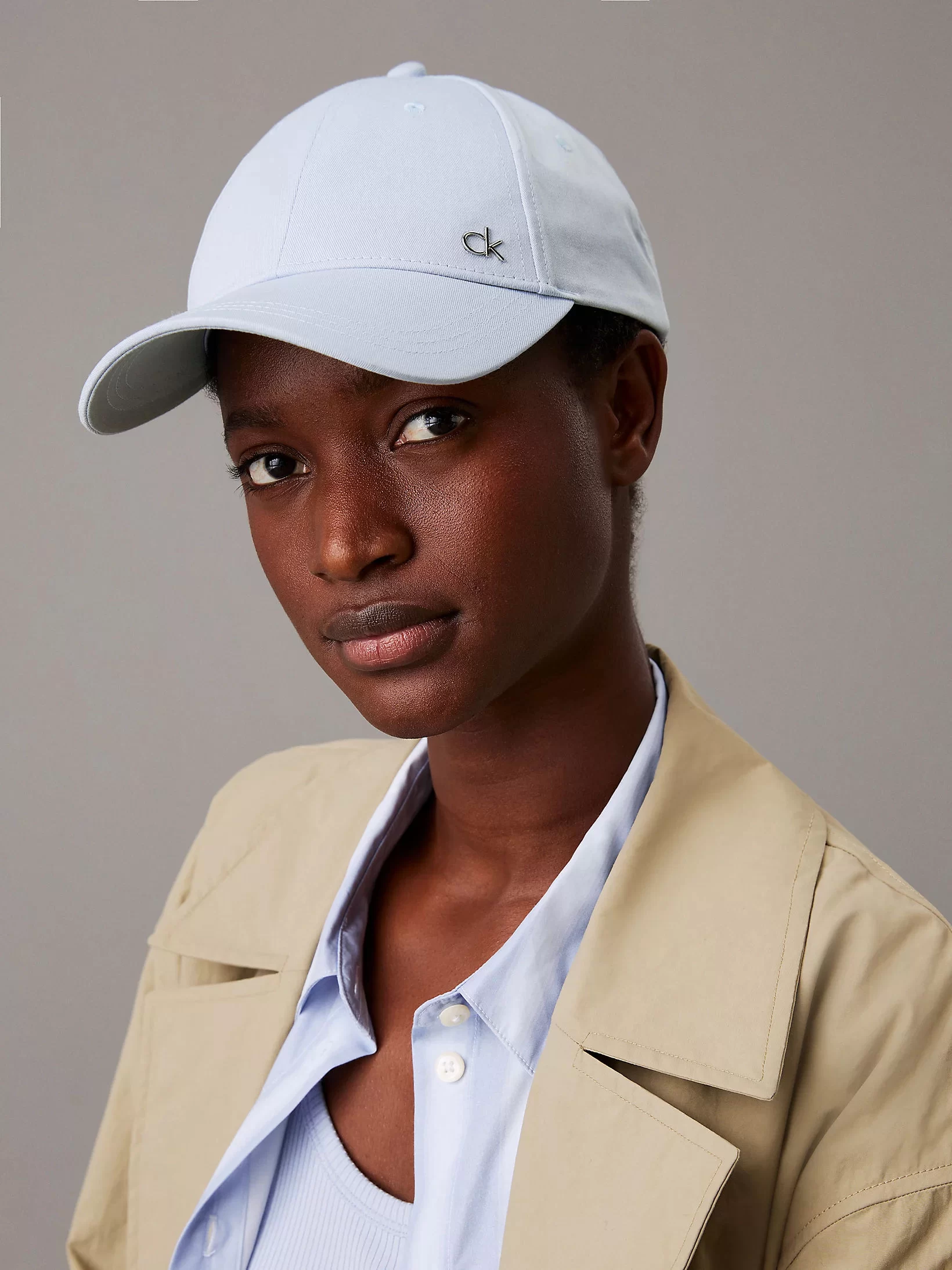 CK METAL COTTON CAP