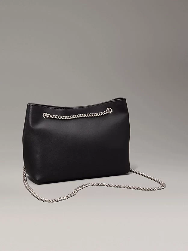 SCULPTED CHAIN SHOULDER BAG