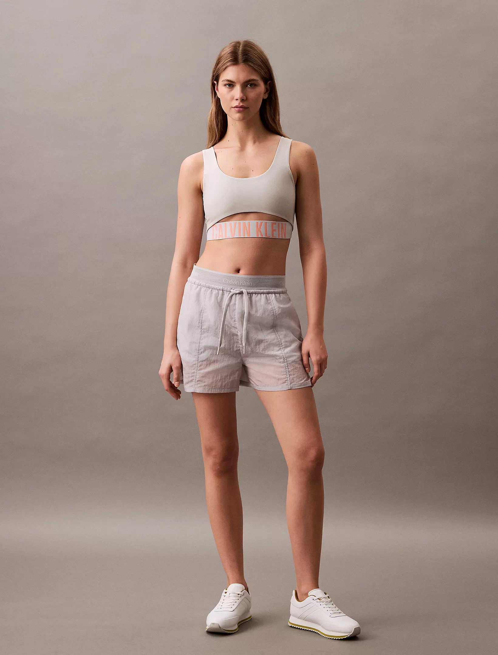 Calvin Klein Kadın  Gri Logolu Bralet
