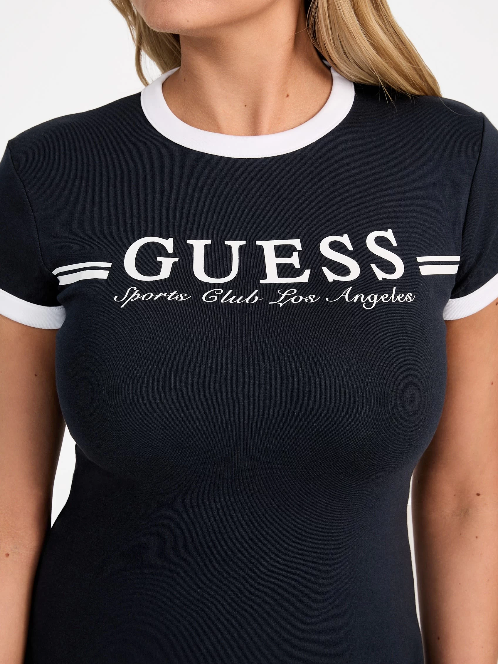 Guess Actıve Ss Dress Kadın Lacivert Elbise V5GK02KCQX1-A71W