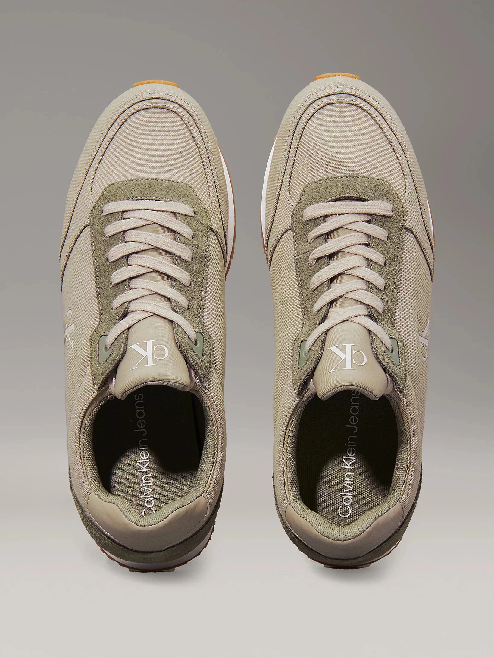 Calvin Klein  Erkek  Yeşil   Ck  Logolu Sneaker