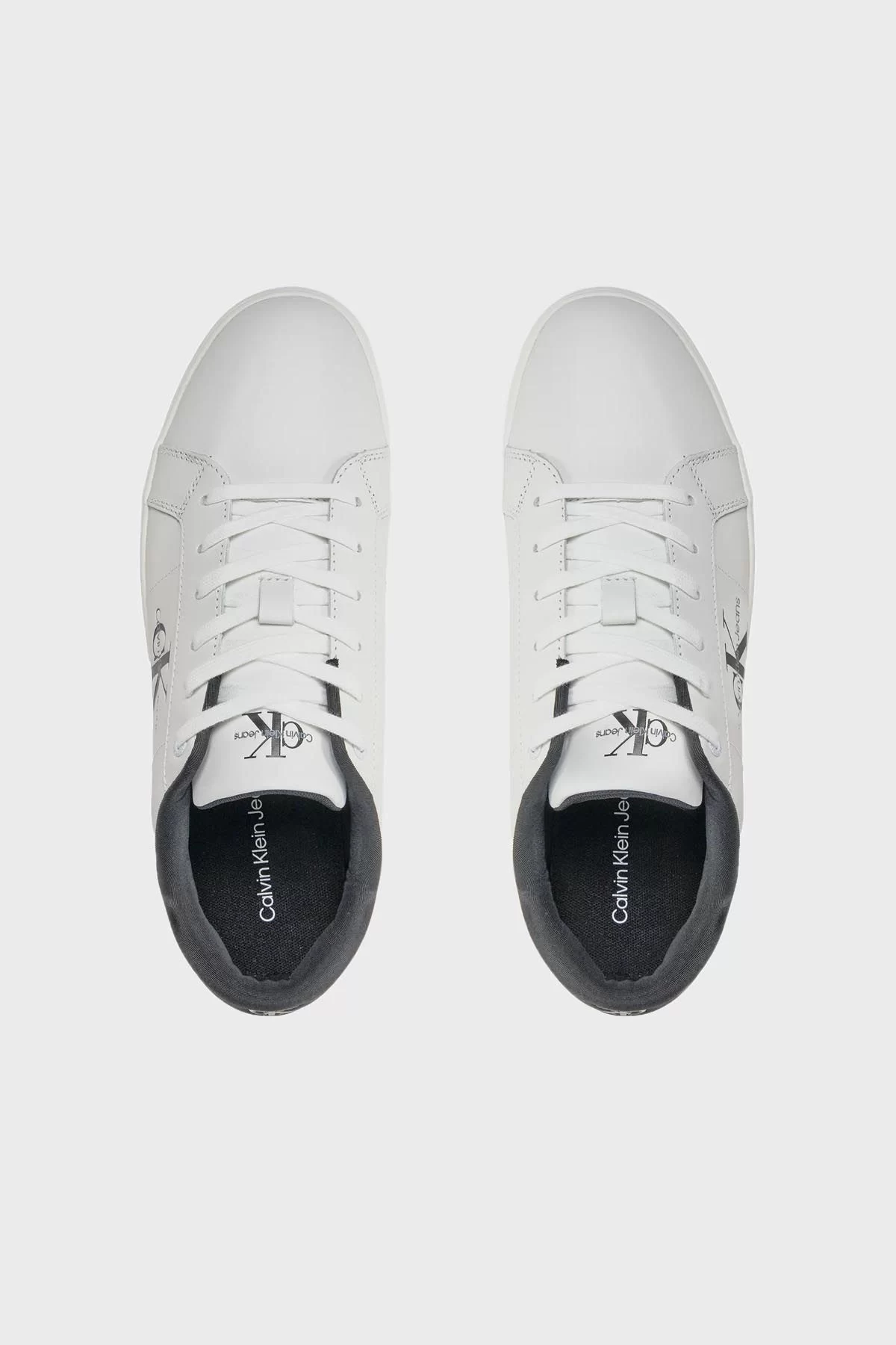 Calvin Klein Erkek  Beyaz  CK  Logolu Sneaker