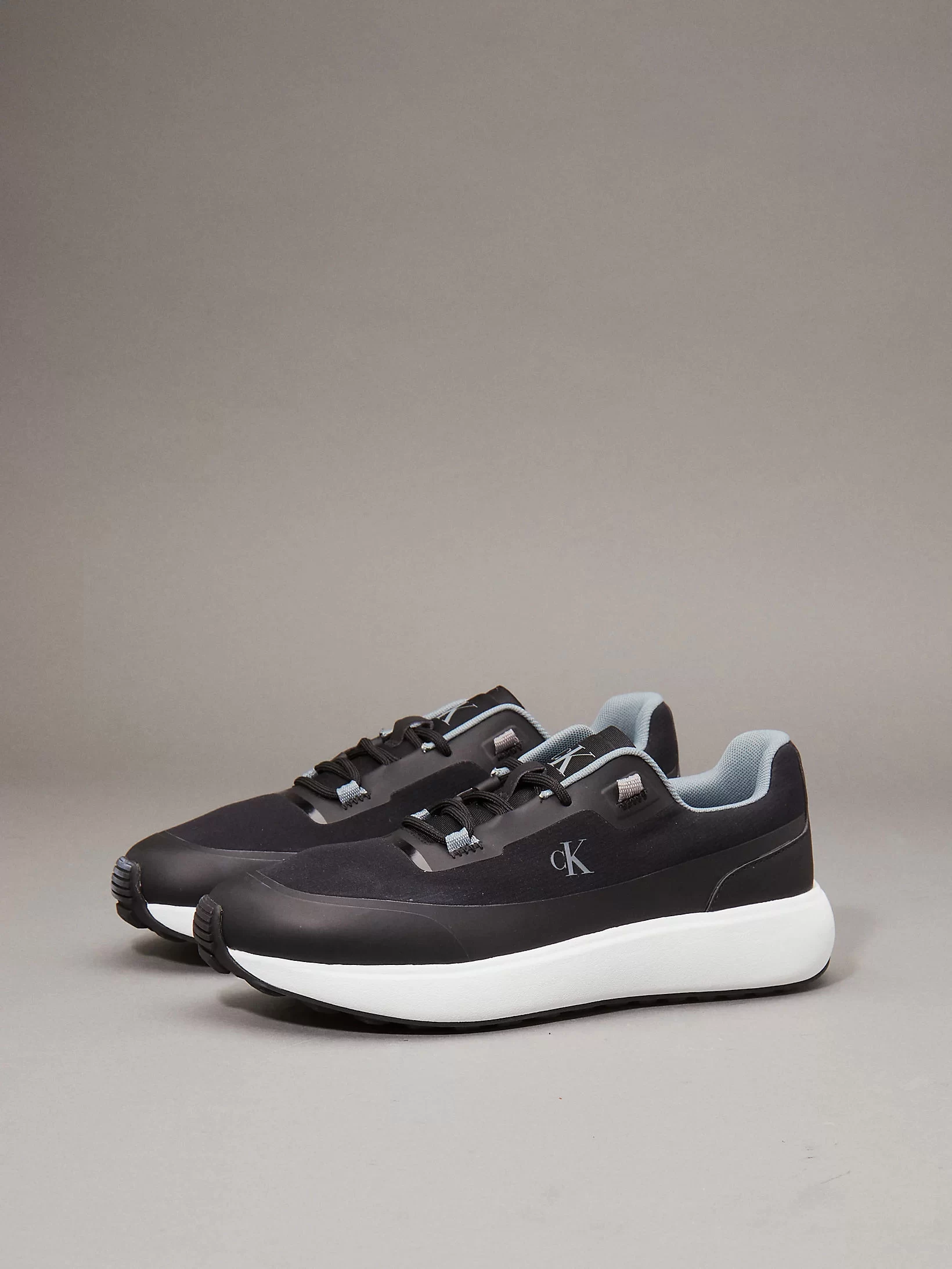 Calvin Klein Erkek  Siyah Ck Logolu Sneaker