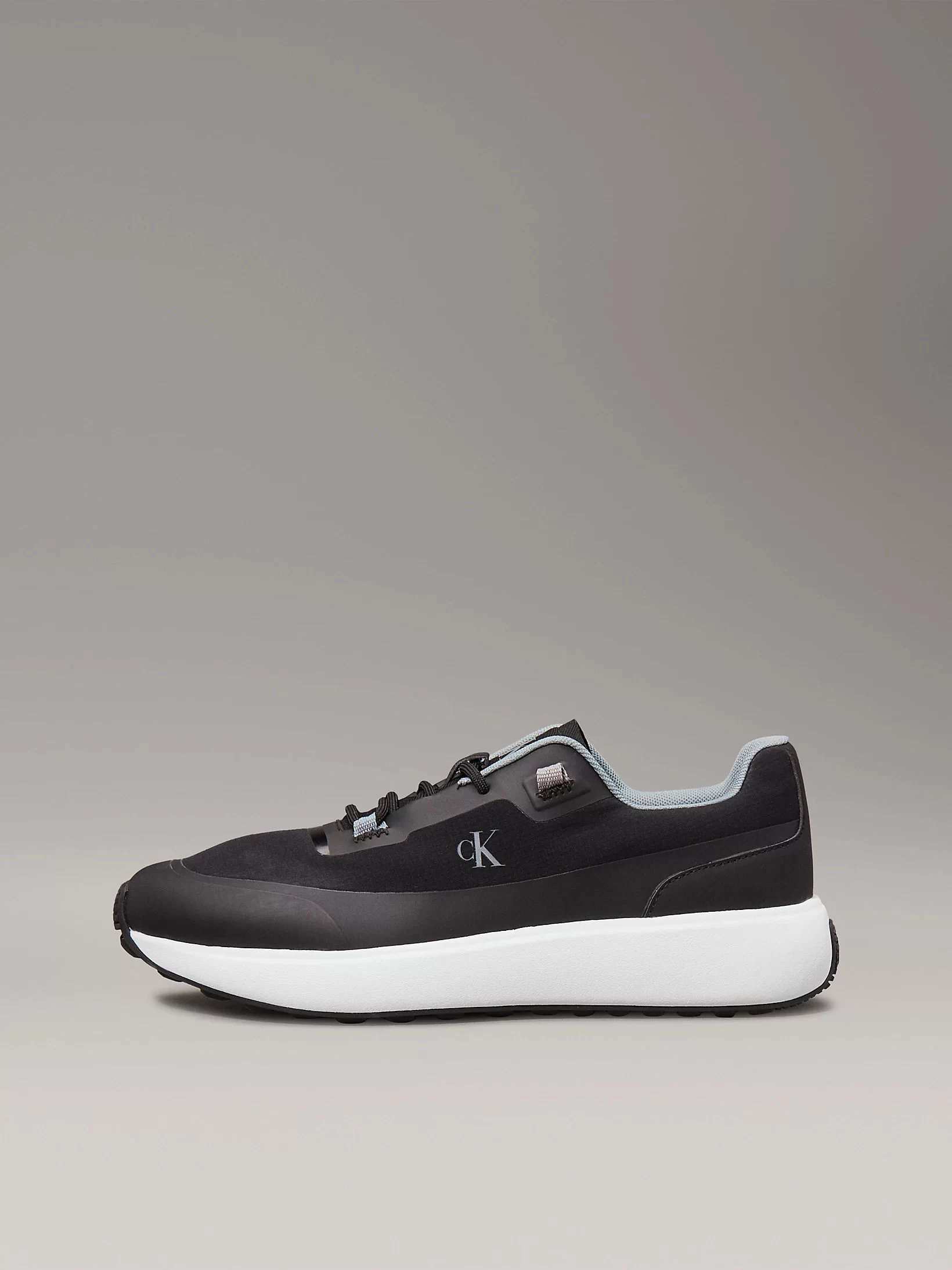 Calvin Klein Erkek  Siyah Ck Logolu Sneaker