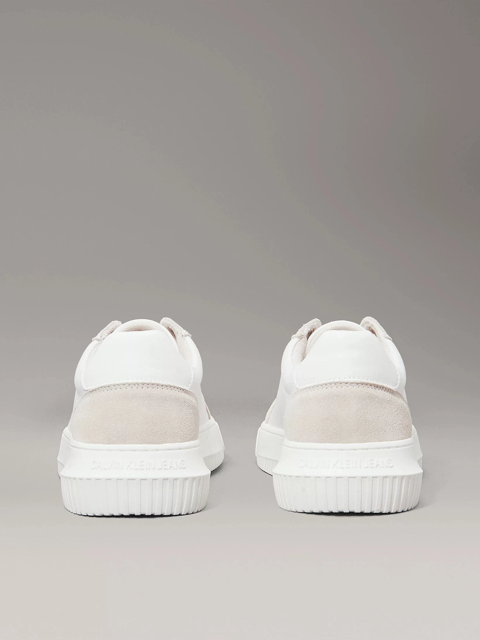 Calvin Klein  Erkek  Beyaz CK Logolu  Sneaker