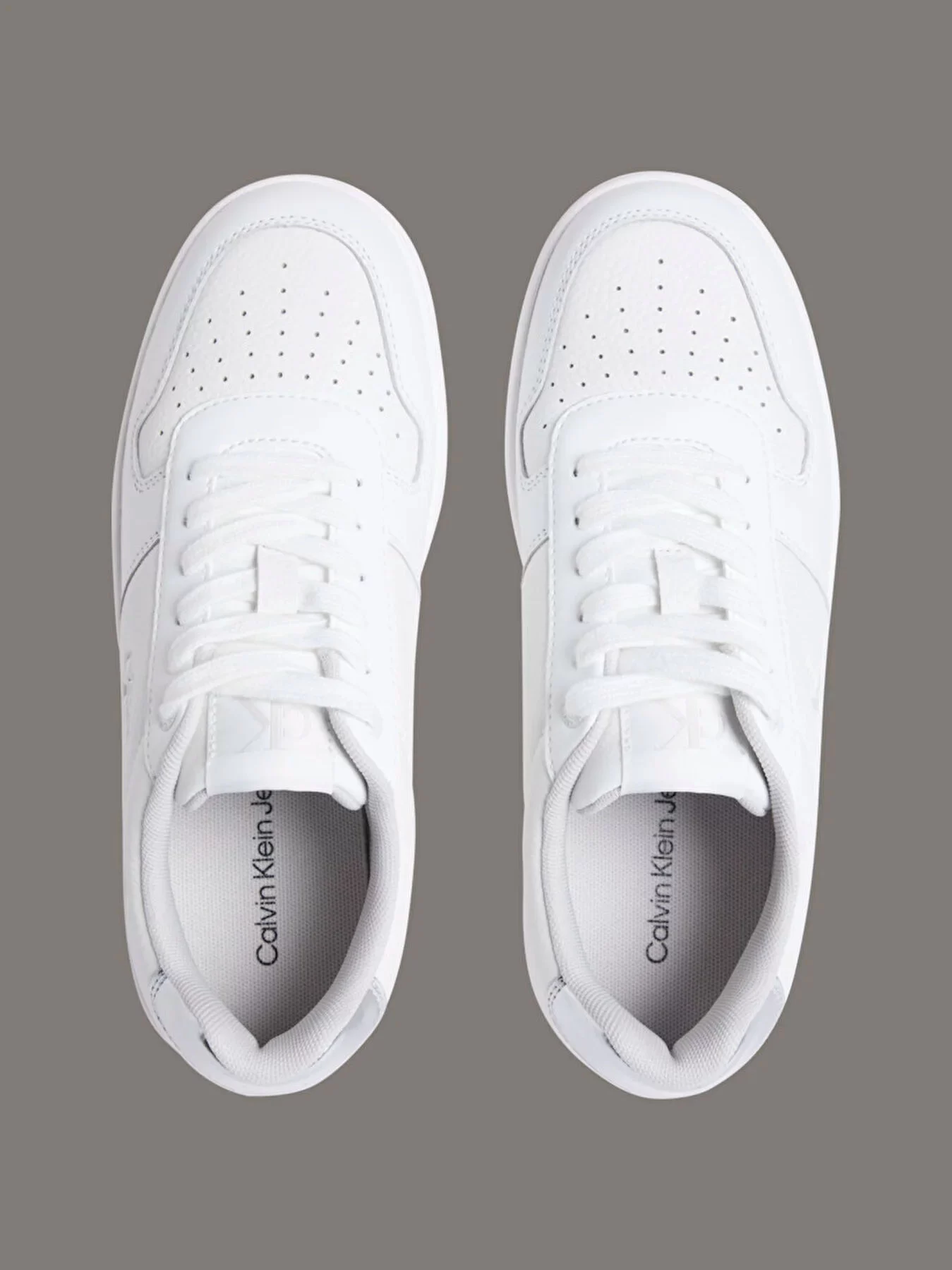 Calvin Klein Kadın  Beyaz  Ck Logolu Sneaker