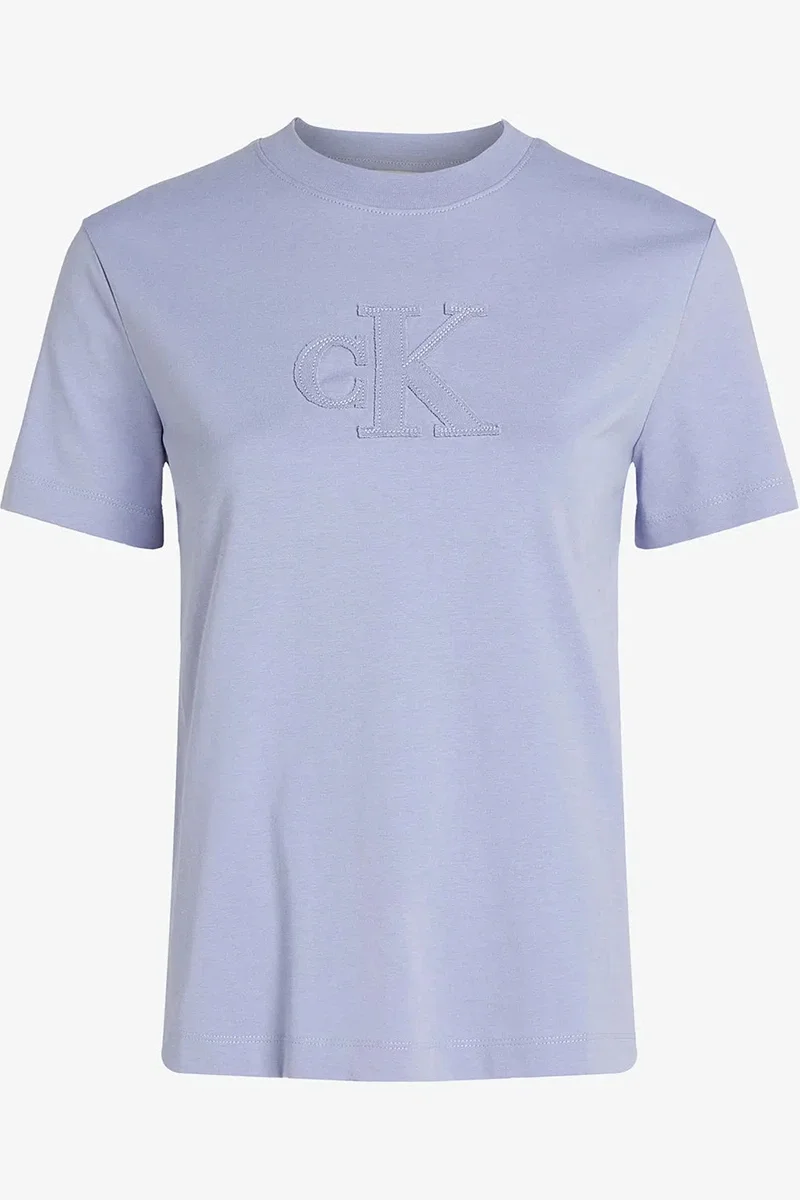 Calvin Klein CK APPLIQUE REGULAR TEE Kadın  T-shirt J20J225256-VFV