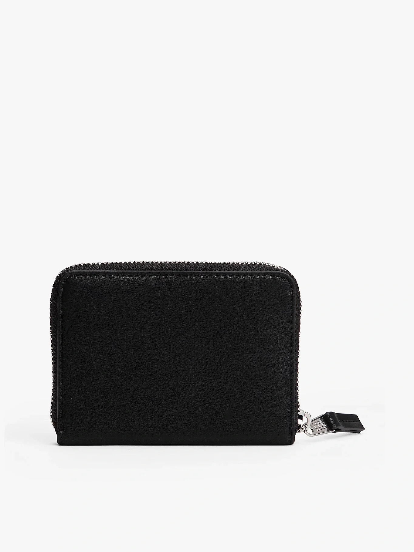 Tommy Hilfiger TJW Cool Orta Boy Fermuarlı Kadın Siyah Cüzdan AW0AW18031BDS