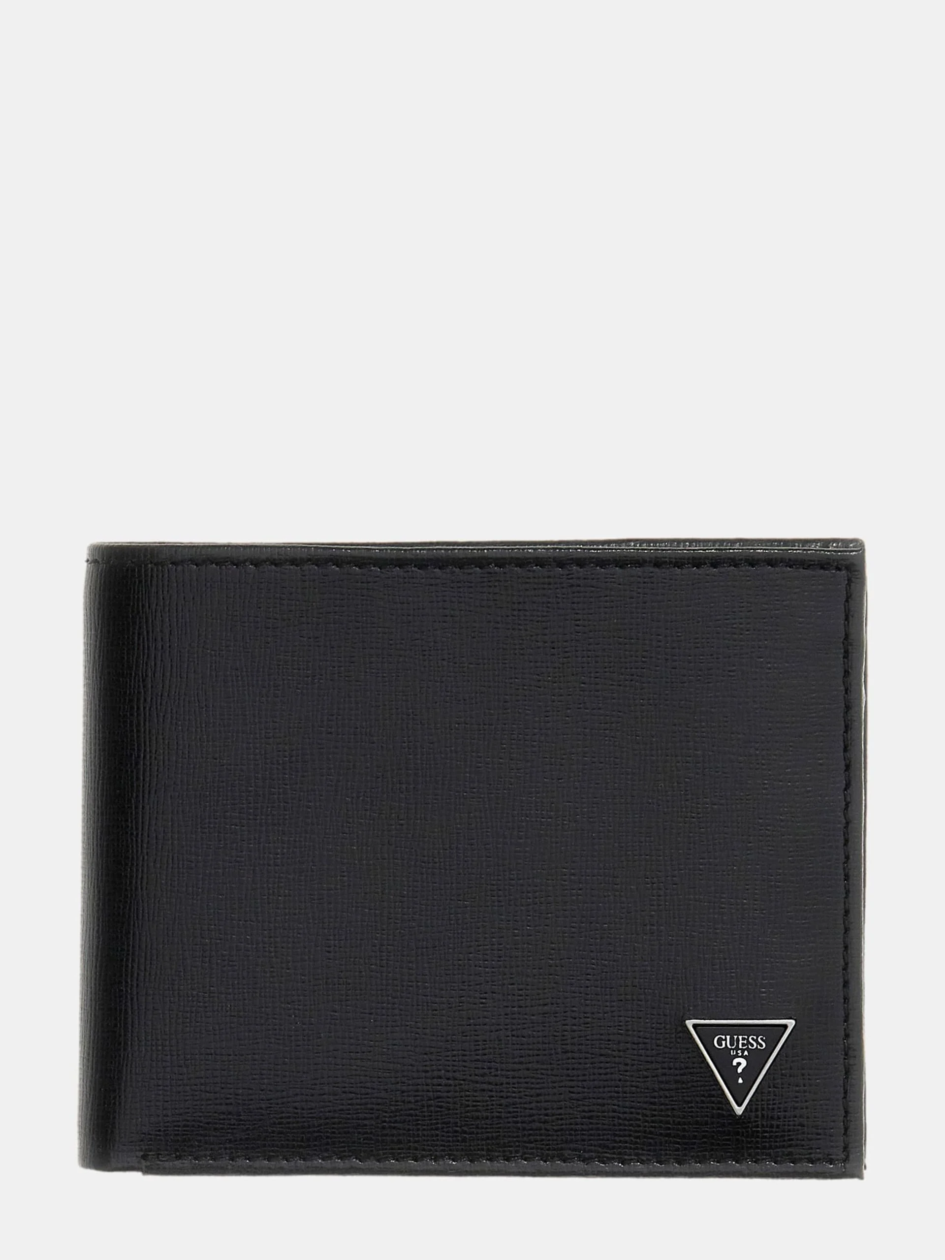 Guess Certosa Saffiano Erkek Siyah Cüzdan SMCSLELEA20-BLA