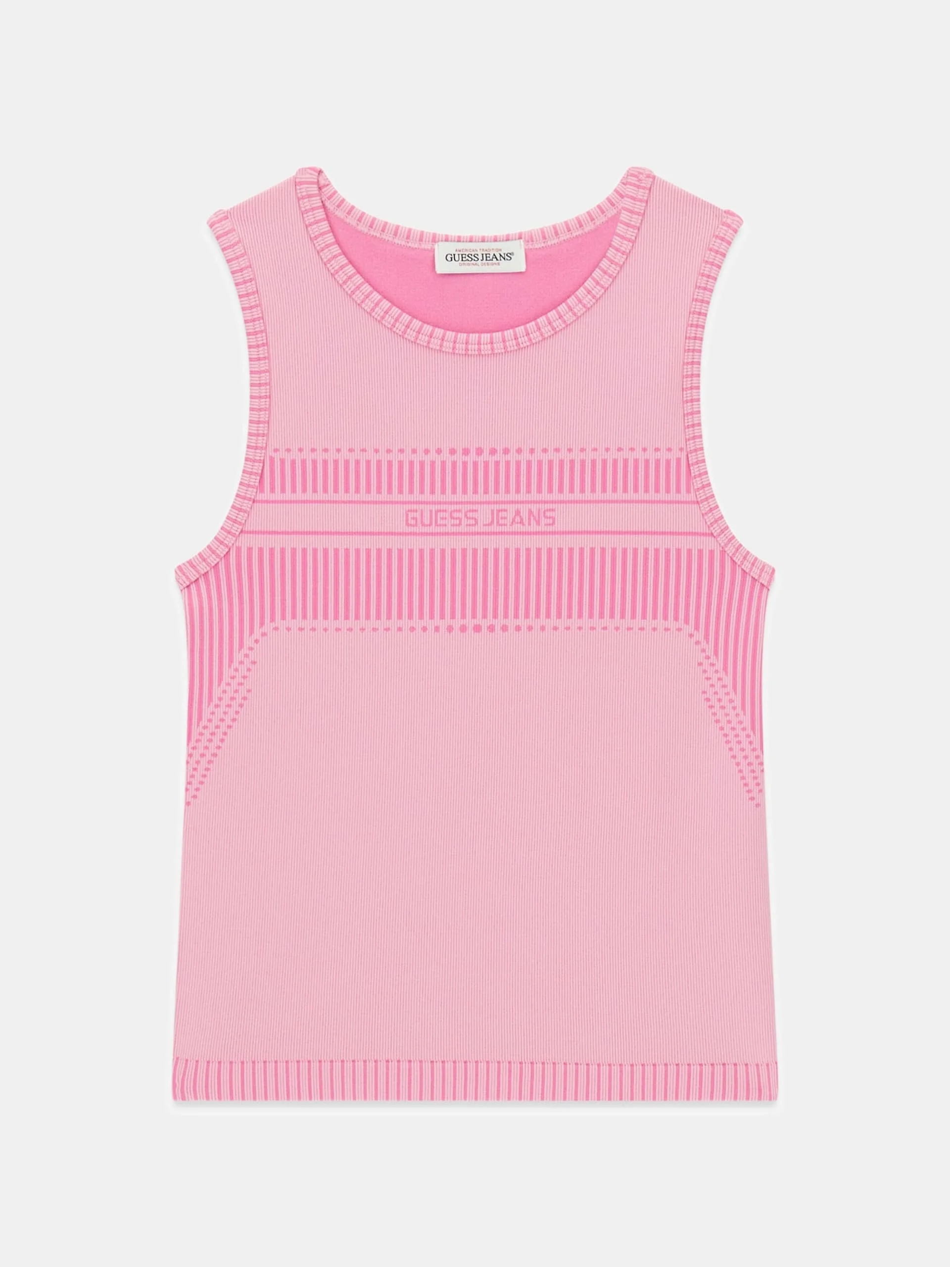 Guess GJ Teknik Dikişsiz Atlet Kadın Pembe Top W6RP35KD152-G65F