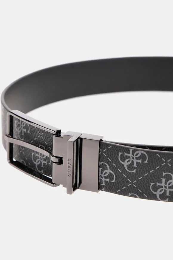 Guess Agueda Erkek Siyah Çift Taraflı Kemer BMAGLOP5235-DBM