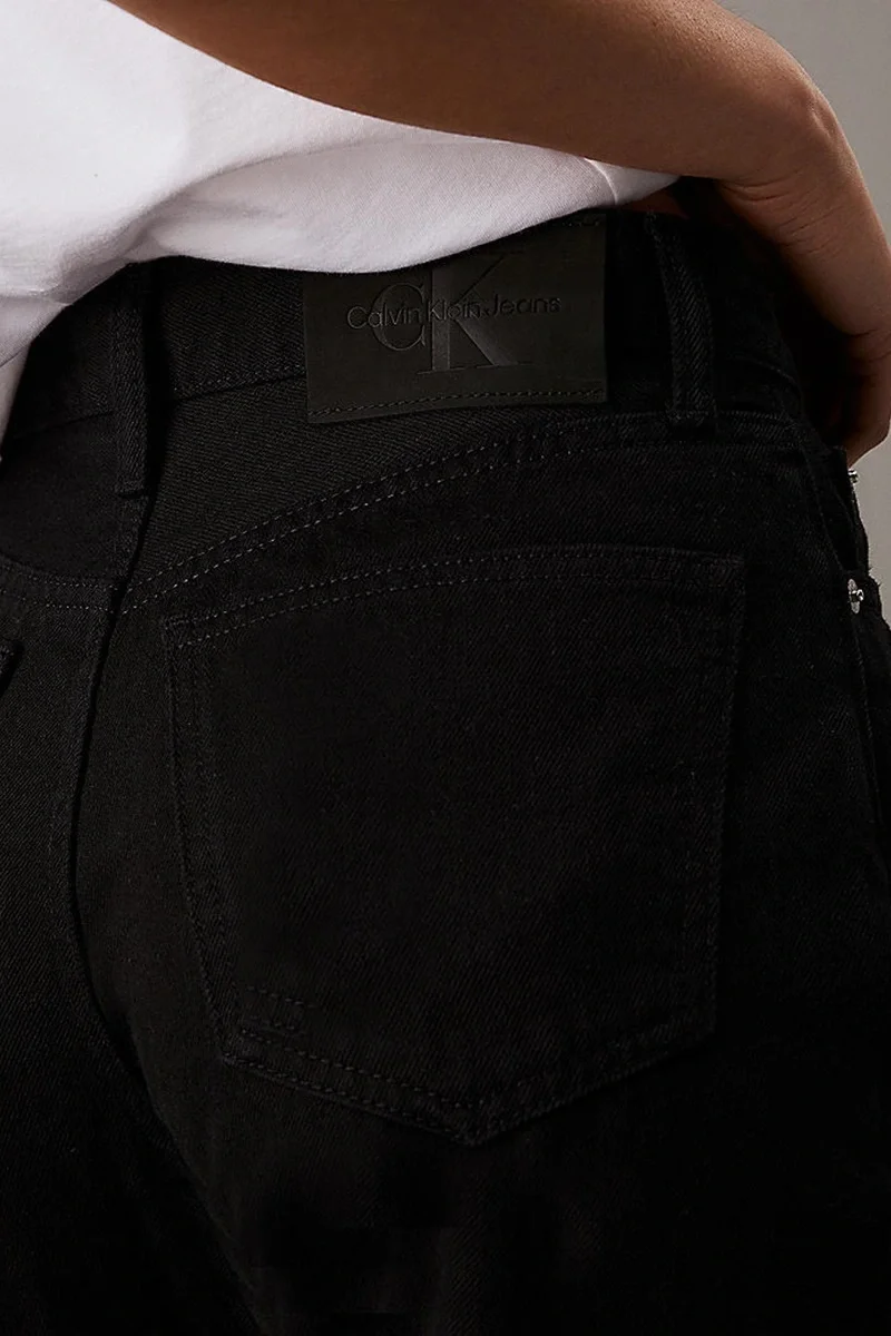 Calvin Klein AUTHENTIC SLIM STRAIGHT Kadın SİYAH Jeans J20J224896-BEH