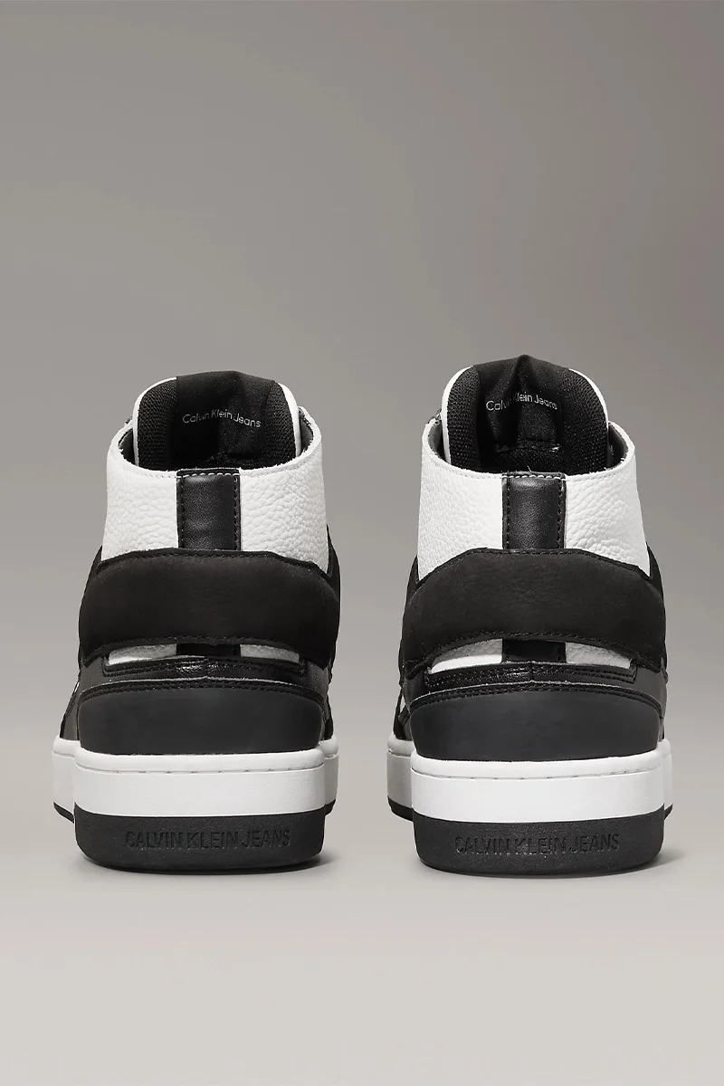 Calvin Klein BASKET CUPSOLE MID ML MIX Kadın Siyah Sneaker YW0YW01578-0GM