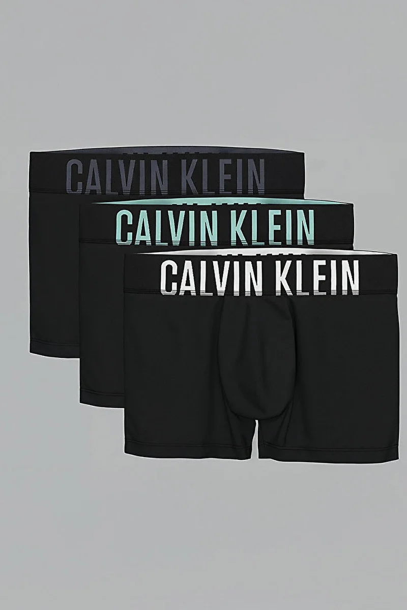 Calvin Klein 3lü Erkek Renkli Boxer 000NB3608A-ZDO