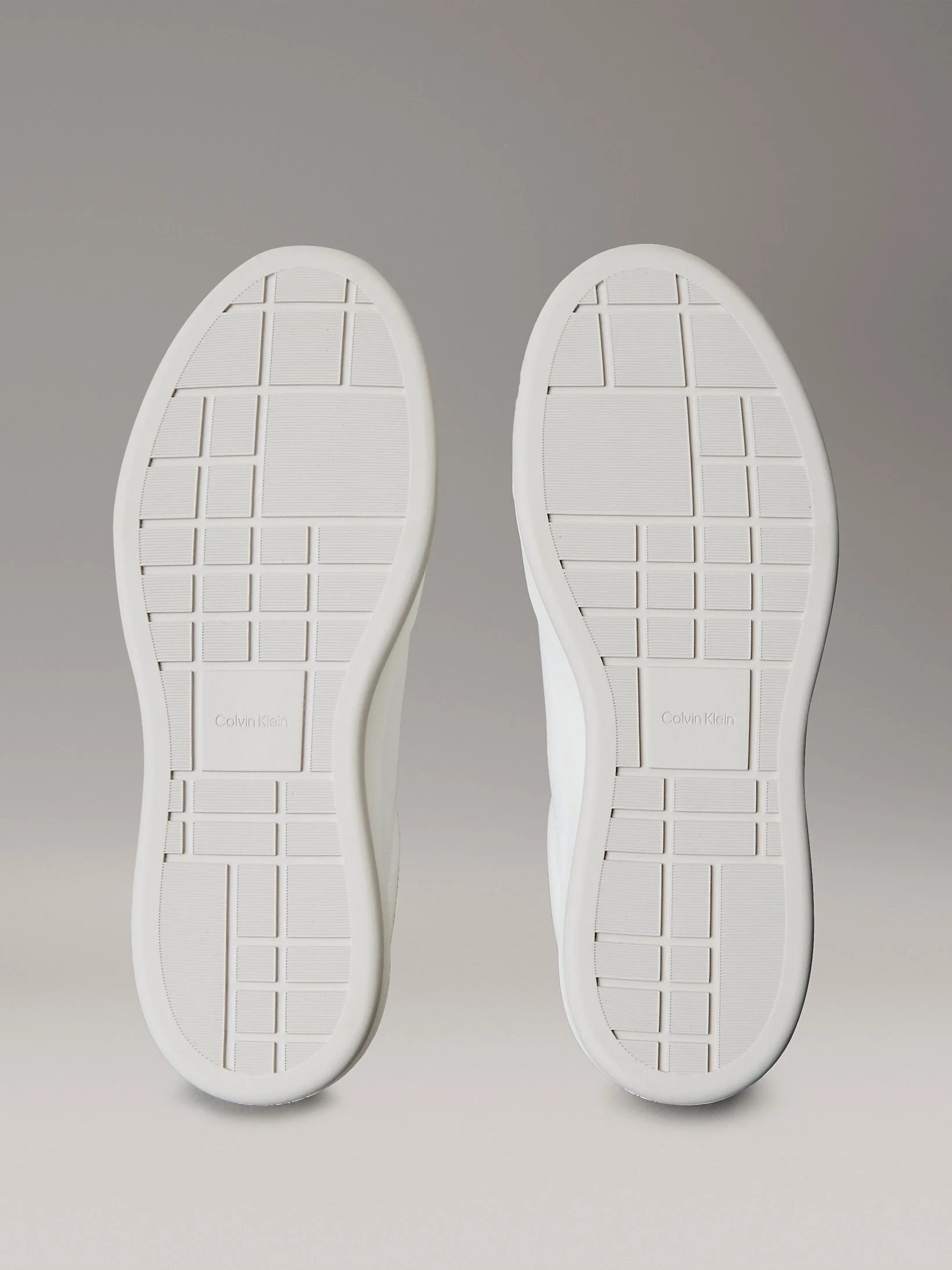 Calvin Klein Basket Cupsole Bağcıklı Deri Karışımlı Kadın Beyaz Sneaker YW0YW02023-0K7