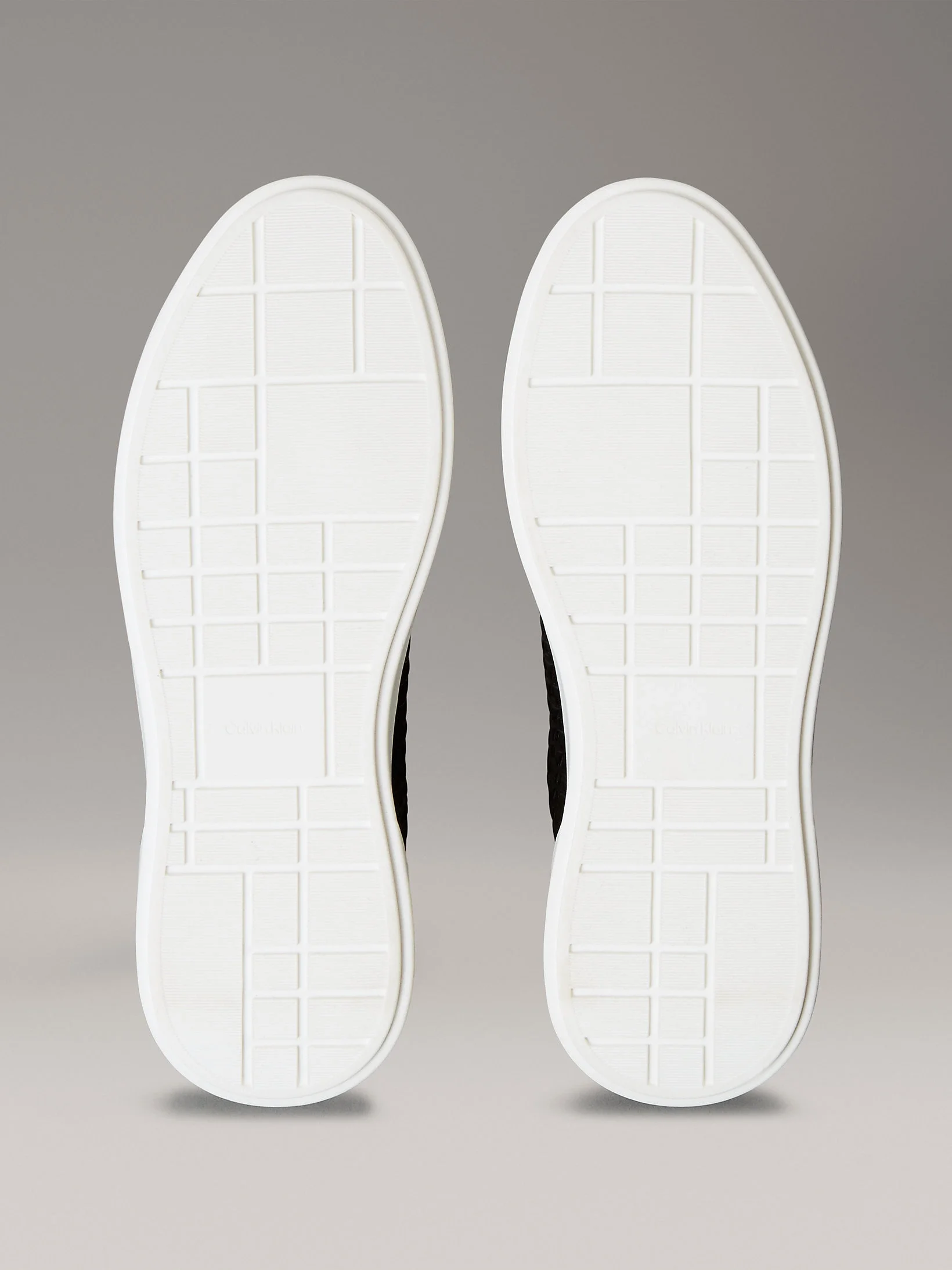 Calvin Klein Chunky Cupsole Bağcıklı Deri Tamamı Baskılı Erkek Siyah Sneaker YM0YM01383-BEH