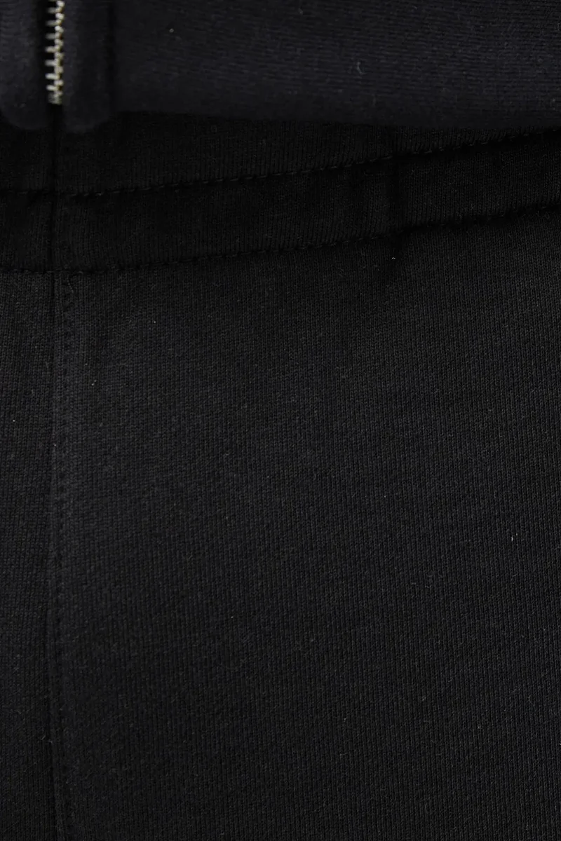 Calvin Klein EU 350 Terry Monogram Erkek Siyah Eşofman Altı LV04RD241G-UB1