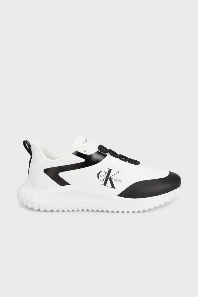 Calvin Klein Eva Tabanlı Karışık Materyal Runner Erkek Sneaker YM0YM01439-01W