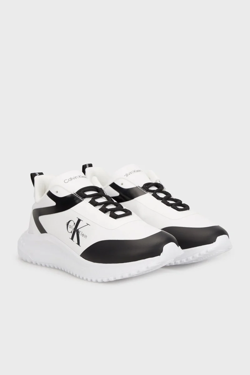Calvin Klein Eva Tabanlı Karışık Materyal Runner Erkek Sneaker YM0YM01439-01W