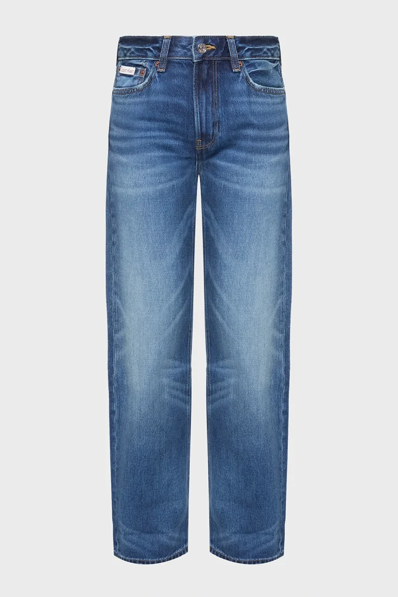 Calvin Klein 90S Straight Denim Kadın Mavi Jeans LV047B917G-UT5