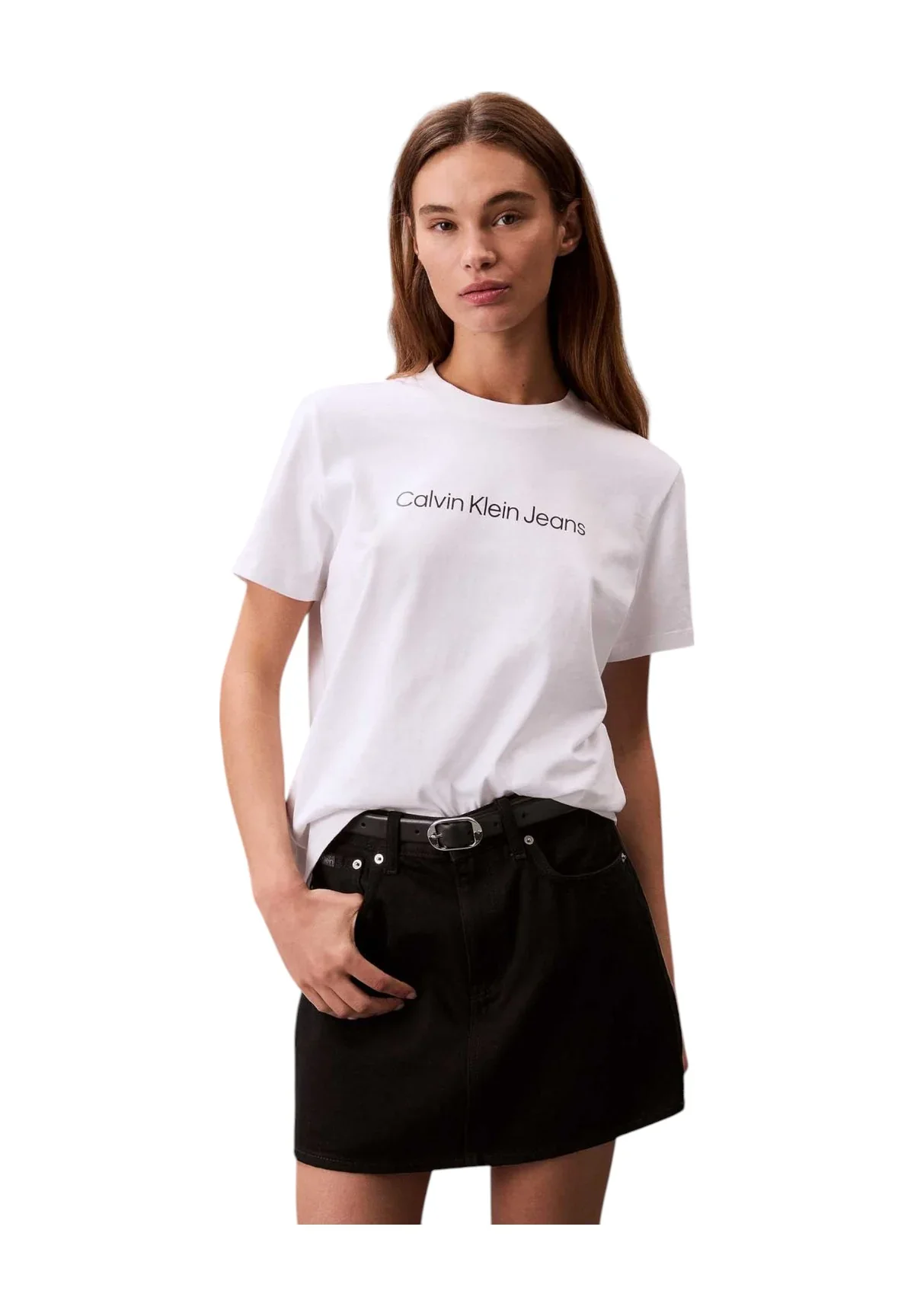 Calvin Klein Essentials Kadın Beyaz T-shirt LV047C912G-YAA