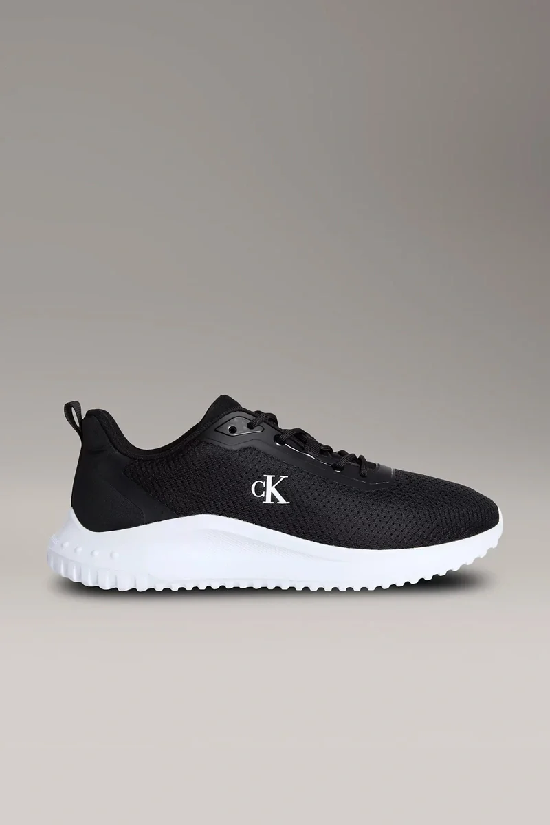 Calvin Klein EVA RUNNER MIX MESH Erkek Siyah Sneaker YM0YM01285-0GM