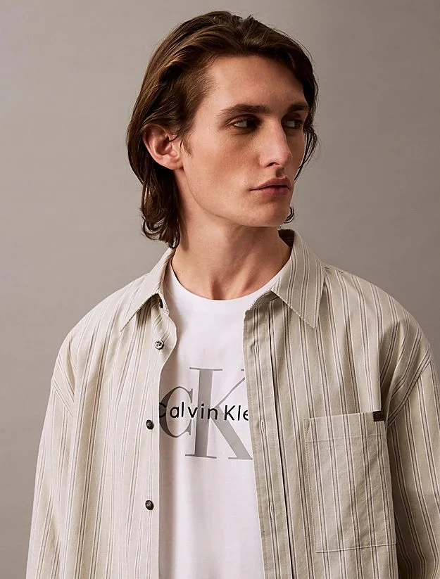 Calvin Klein Graphic Tees Erkek  T-shirt LV04RB862G-YAA