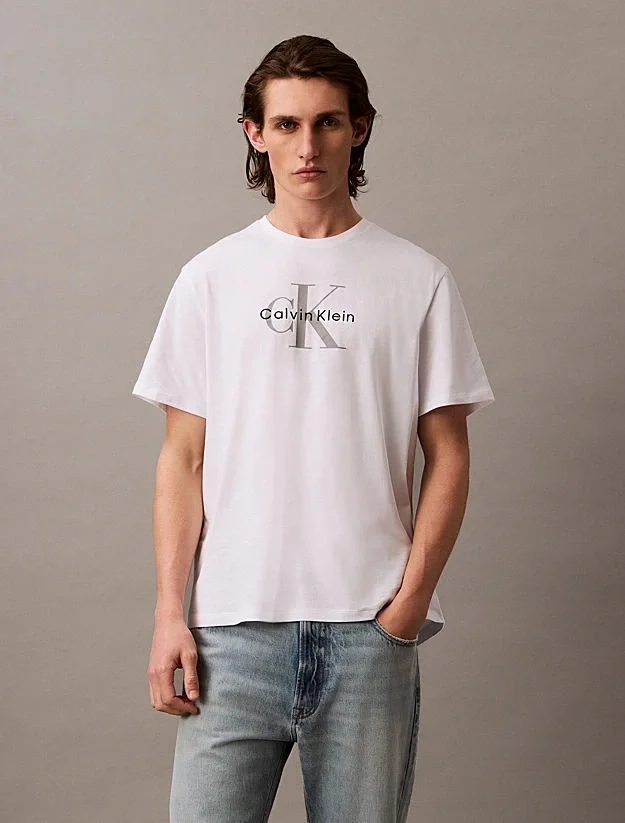 Calvin Klein Graphic Tees Erkek  T-shirt LV04RB862G-YAA