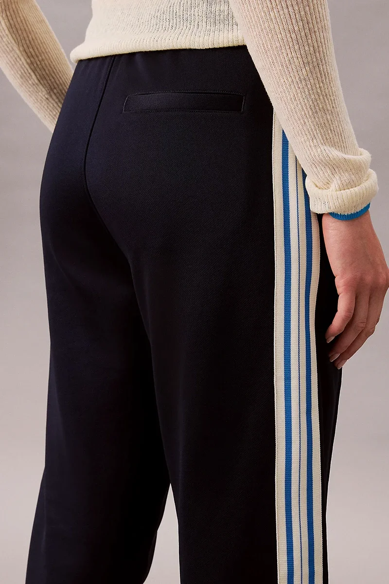 Calvin Klein Parlak Görünümlü Penye Eşofman Altı Kadın Siyah  Eşofman Altı LV144C239G-CEF