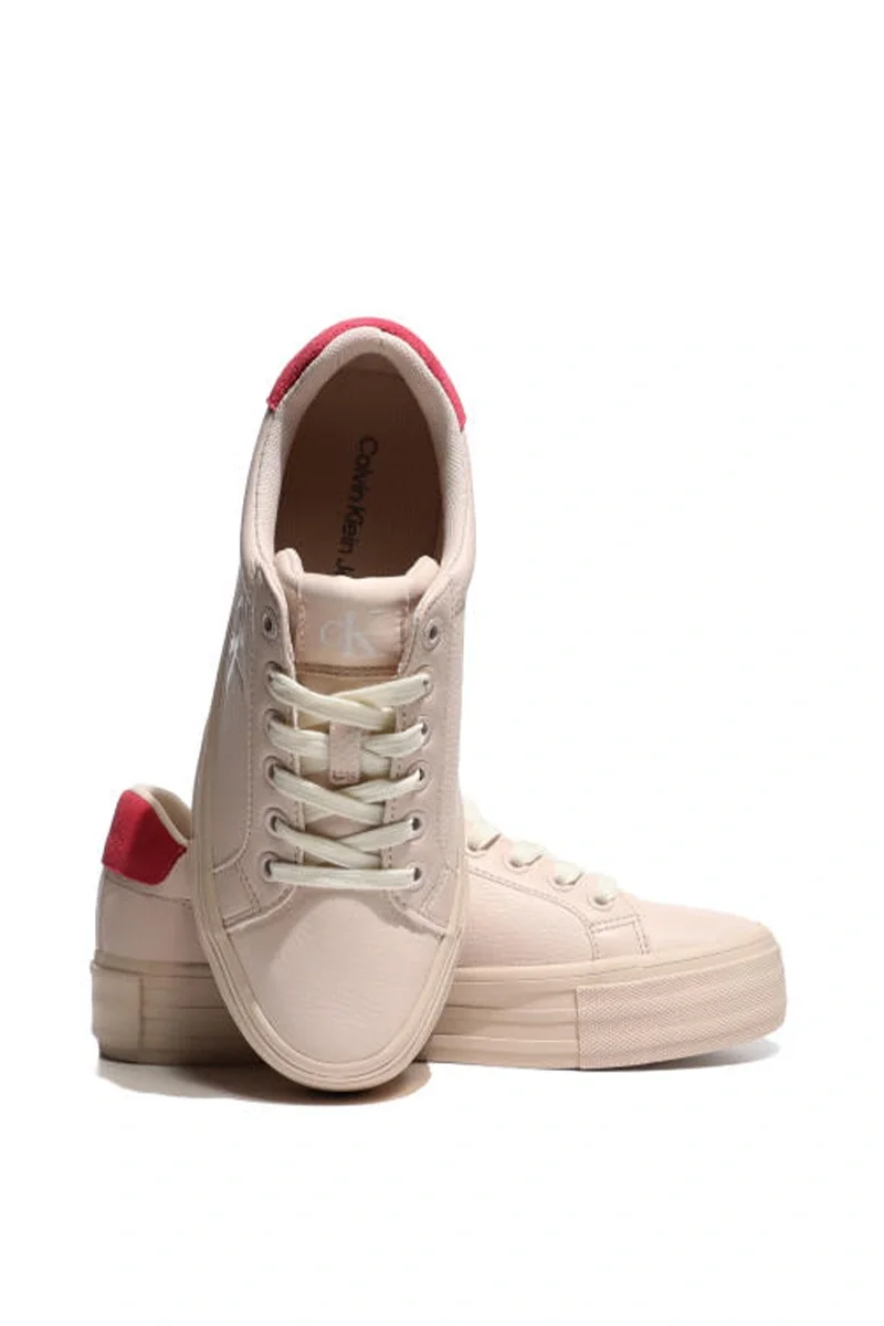 Calvin Klein BOLD VULC FLATF LOW LTH ML Kadın  Sneaker YW0YW01669-0JV