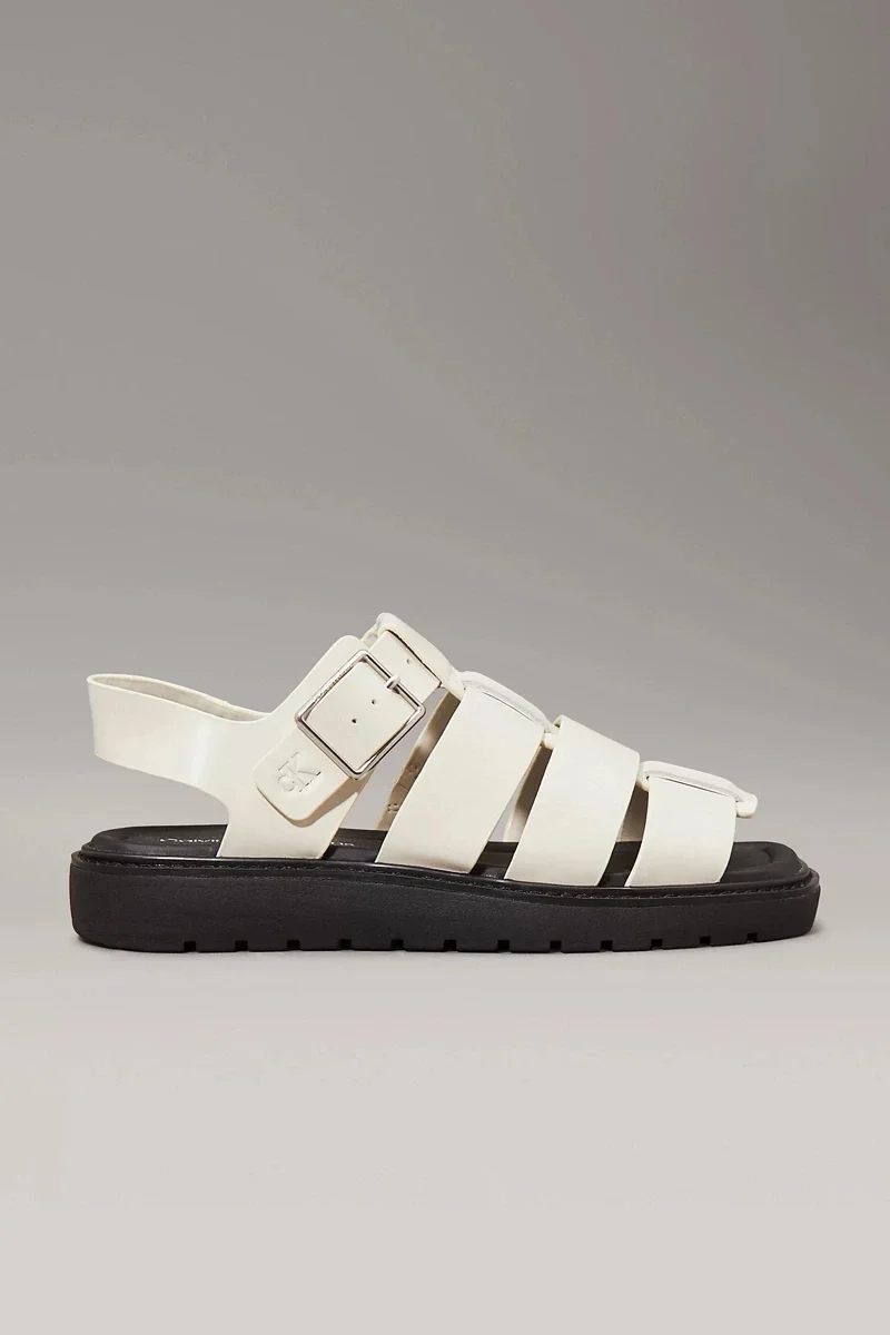 Calvin Klein SQ MOLDED SDL FISHERMAN MG WN Kadın  Sandalet YW0YW01700-AEO