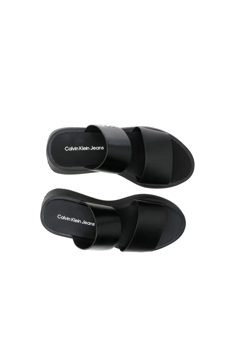 Calvin Klein SANDAL SLIDE DOUBLE STRAP Kadın  Terlik YW0YW01694-0GJ
