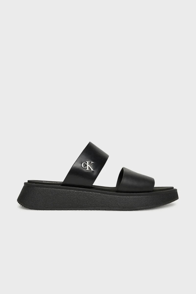 Calvin Klein SANDAL SLIDE DOUBLE STRAP Kadın  Terlik YW0YW01694-0GJ