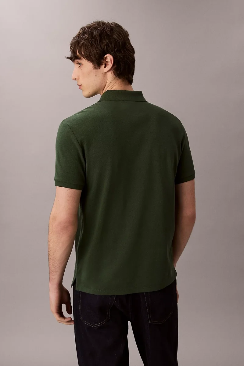 Calvin Klein Kısa Kollu Günlük Pike Klasik Erkek T-shirt LV040EM269-LLG