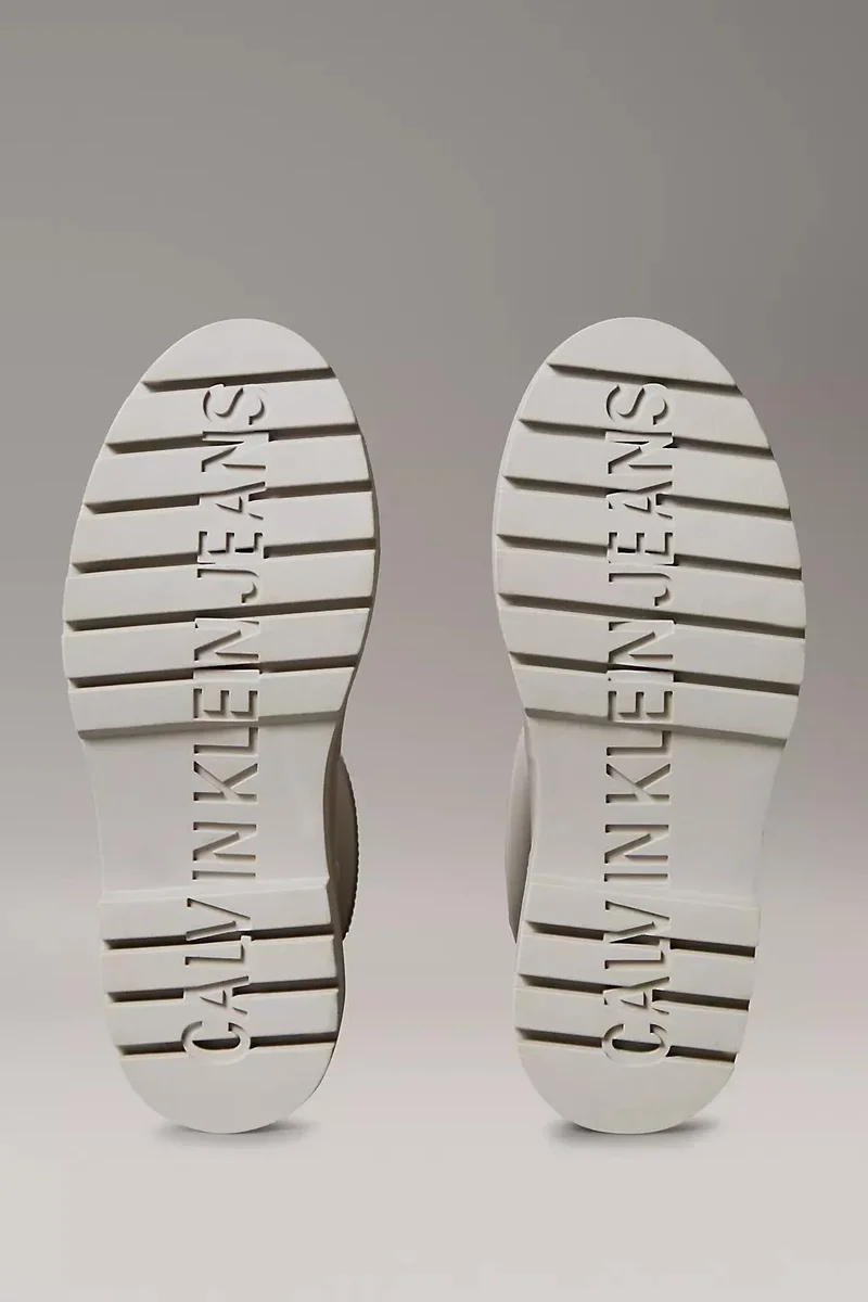 Calvin Klein Orta Boy Kauçuk Yağmur Kadın Gri Bot YW0YW02004-PA8